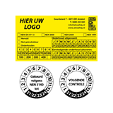 Keuringsstickers