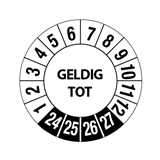 Geldig tot 2024 4 jaars