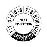 Next Inspection 24 - 4 jaar